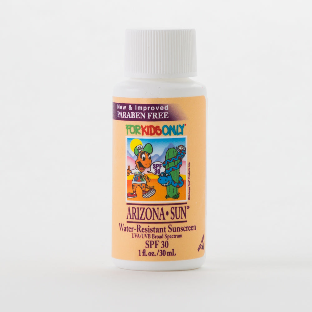 SPF 30 ArizonaSun® WaterResistant Sunscreen "For Kids Only" - 1 oz.