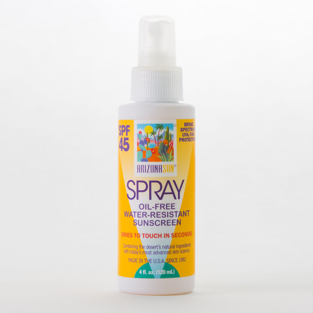 ArizonaSun® SPF 45 Oil Free/Water Resistant Spray – 4 oz.