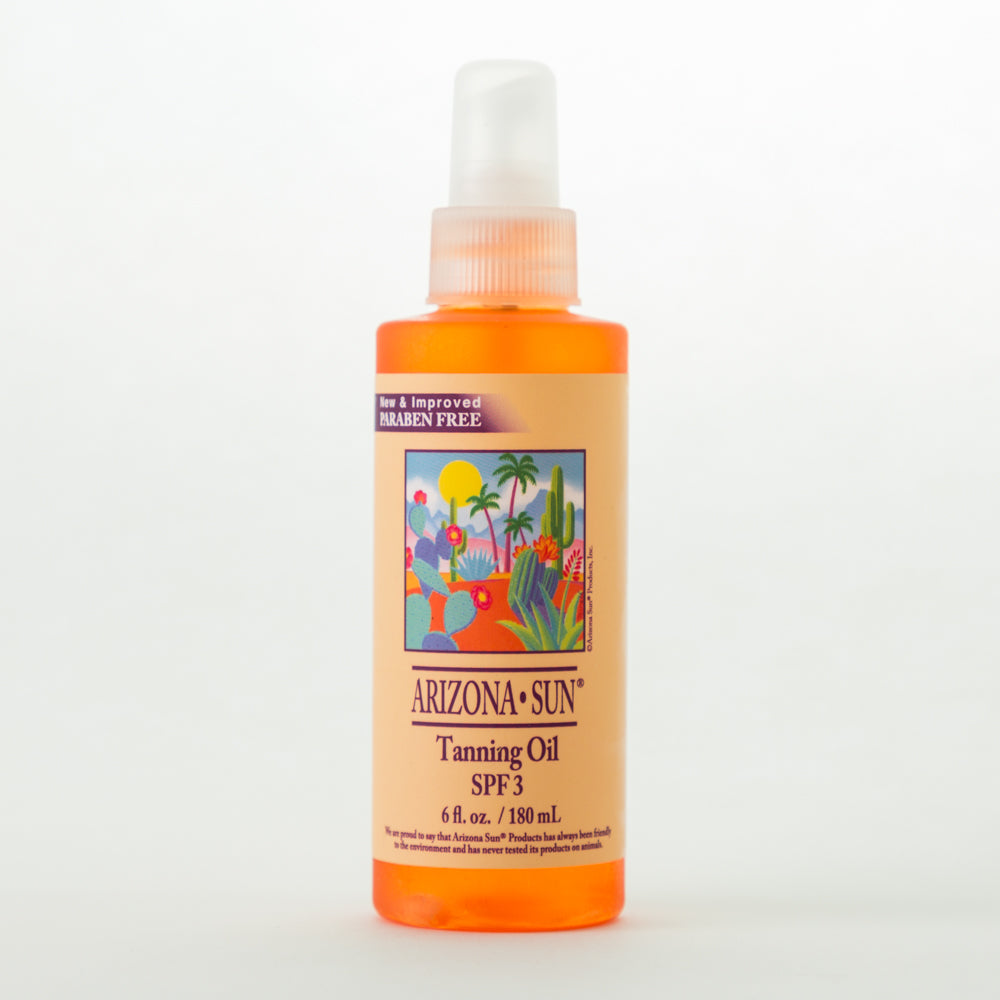 SPF 3 Sun Tanning Oil - 6 oz.