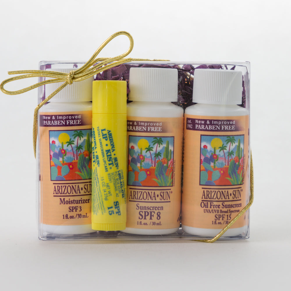 Three ArizonaSun® Skin Care Product Samples and LipKist® Lip Balm