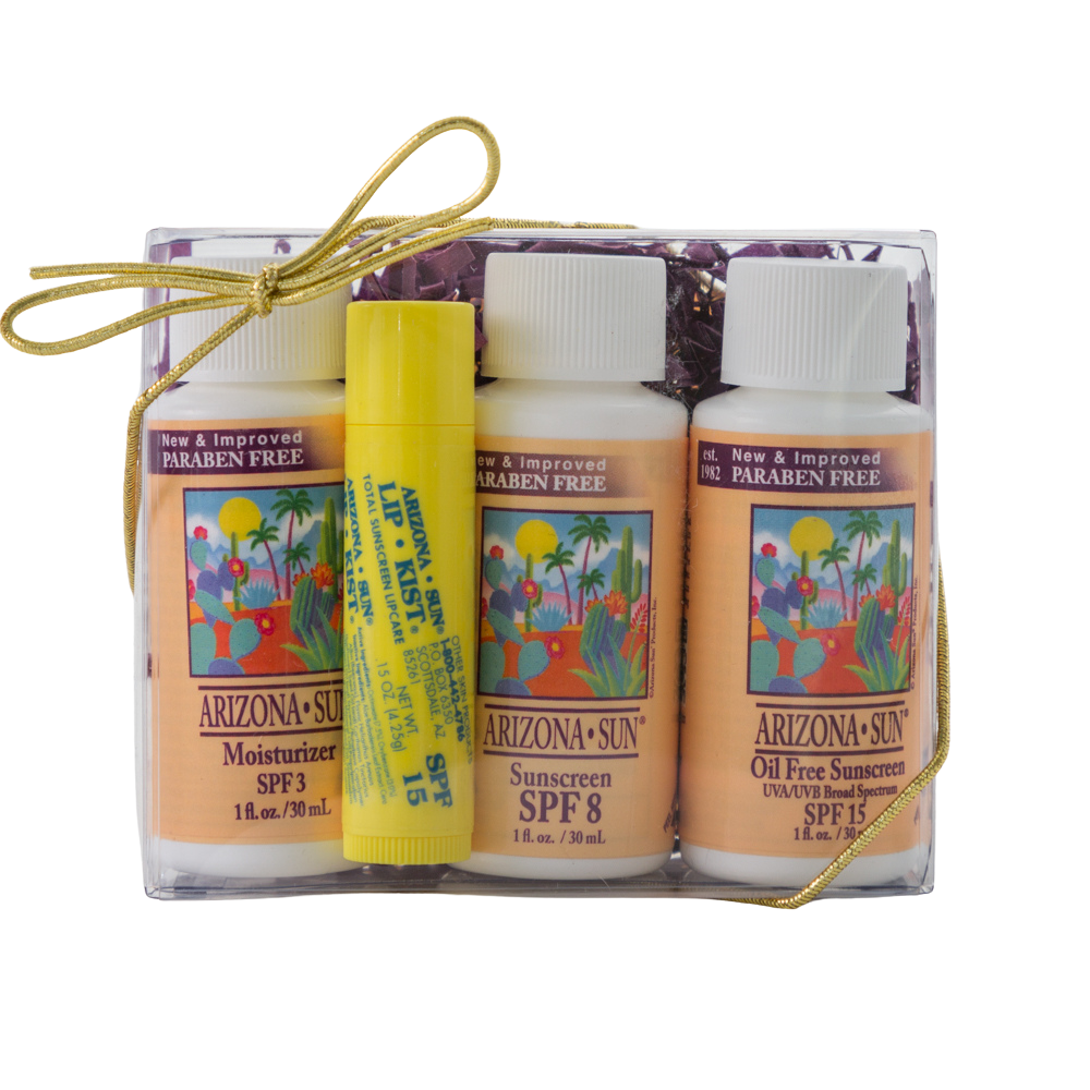 Three ArizonaSun® Skin Care Product Samples and LipKist® Lip Balm