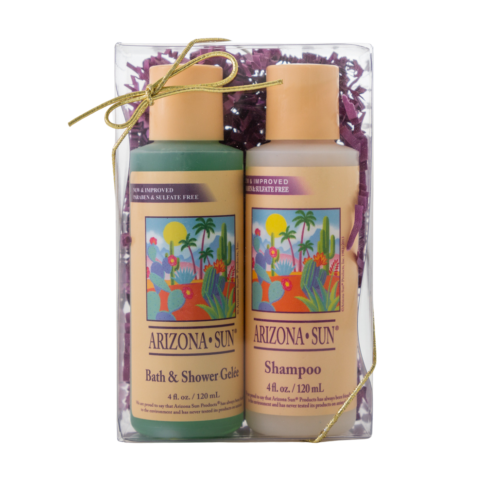 Two 4 oz. Arizona Sun Bath Gift Set