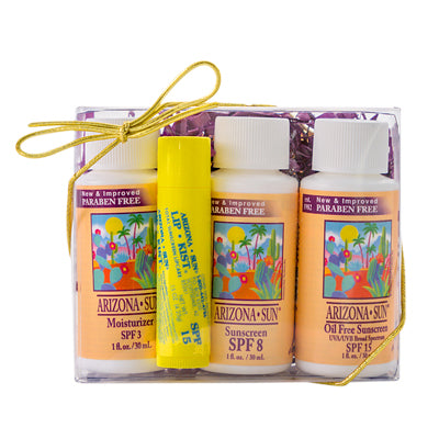 Three ArizonaSun® Skin Care Product Samples and LipKist® Lip Balm